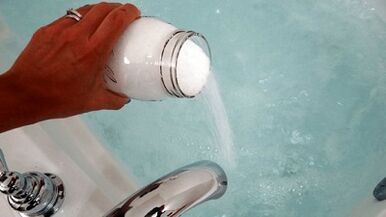 Bathroom with soft drinks for a member member