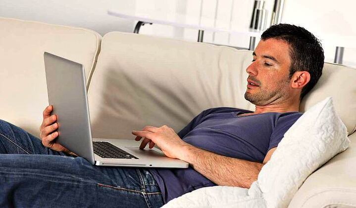 A man studies ways to enlarge his penis with soda
