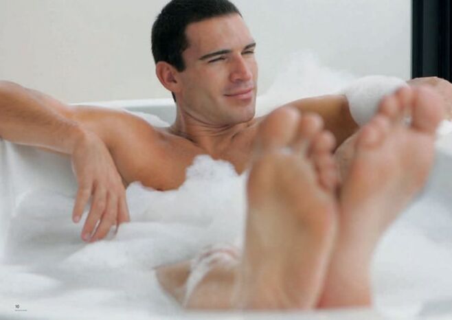 Baking soda bath to enlarge the penis.